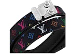 Louis Vuitton x Takashi Murakami Signature Bracelet Black Multicolored